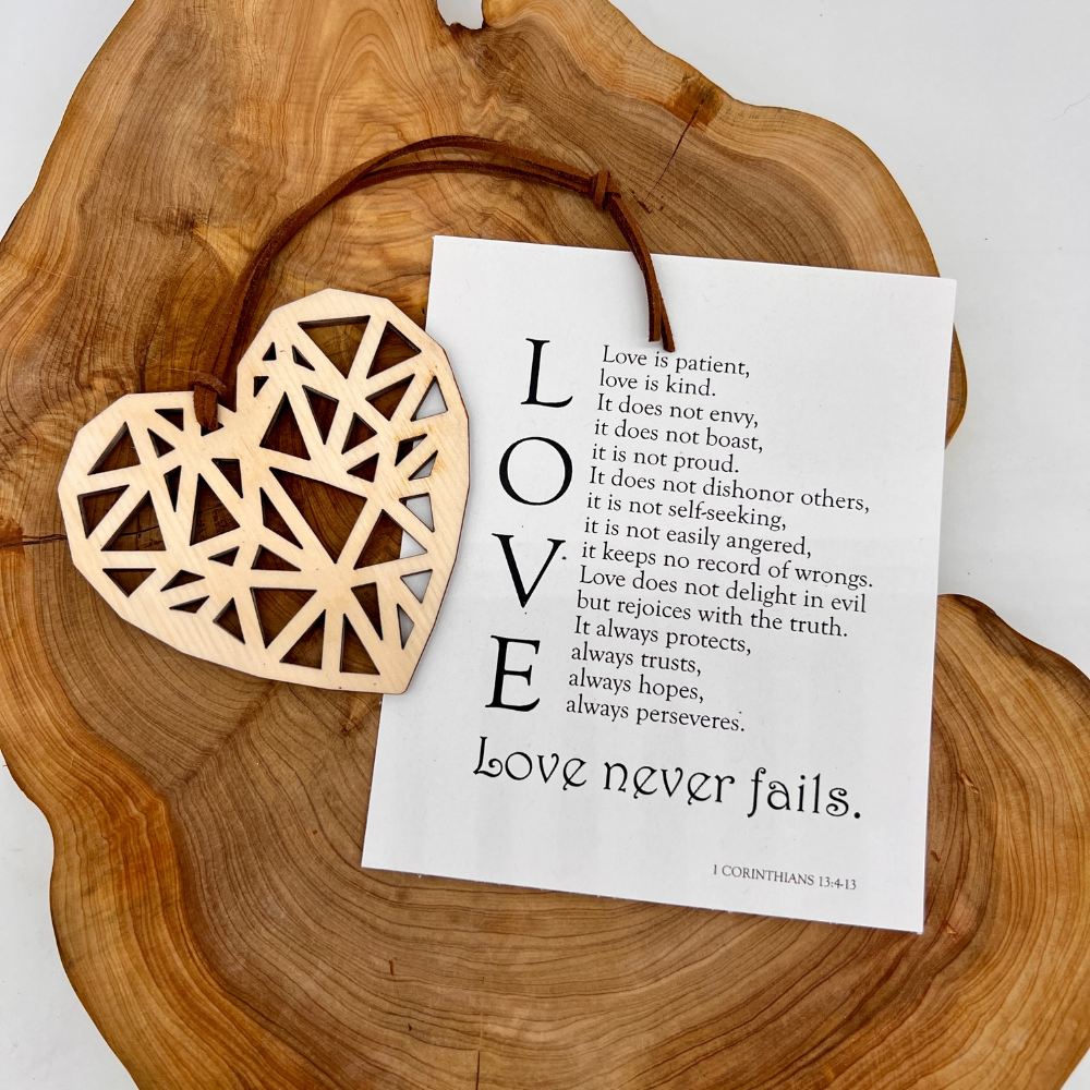 Wooden Story Card Keepsake Gift