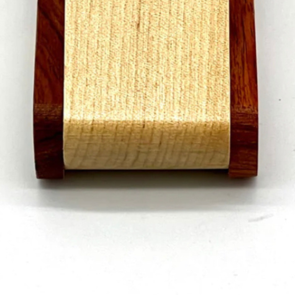 Deluxe Hardwood Personizable Pen Holder Storage Display Case