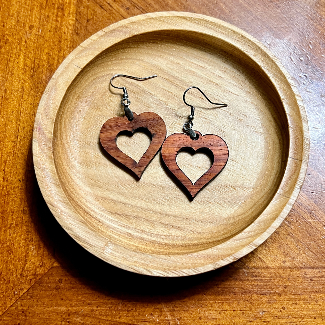 5" Handmade Hardwood Ring Tray