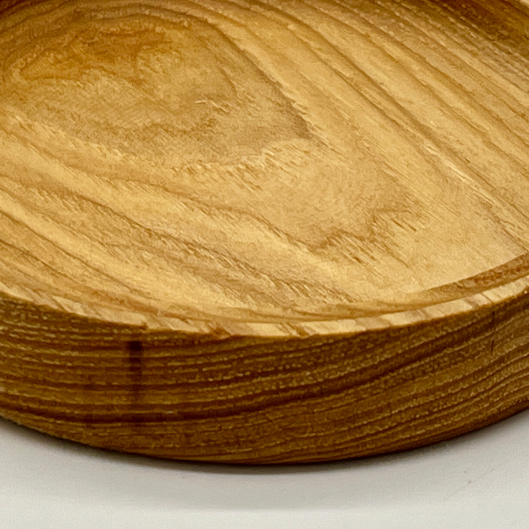 5" Handmade Hardwood Ring Tray