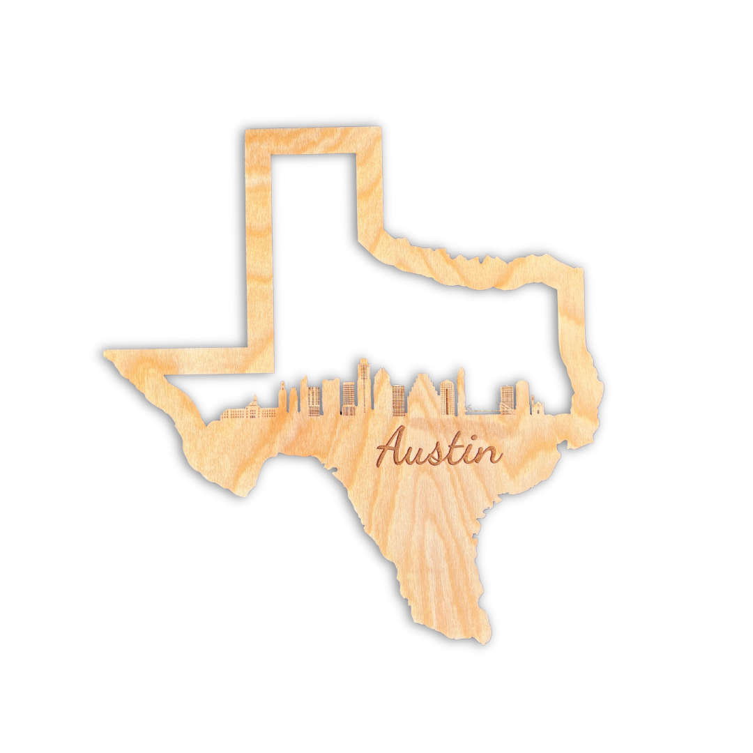 Texas Cities Wall Art