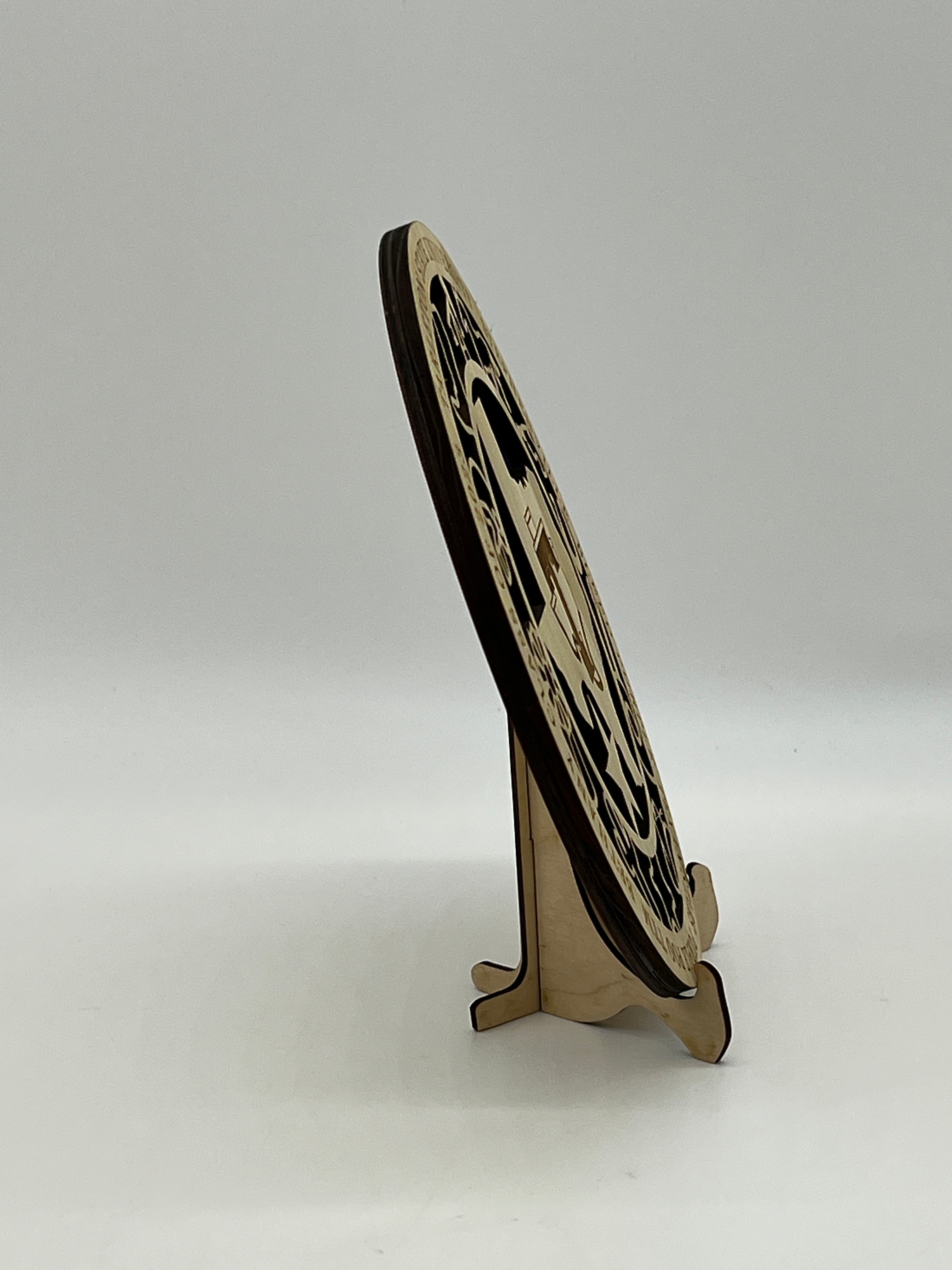 Tarleton Spirit Decor - Handmade Two Layer Wooden Sign for Dorm, Home, or Office