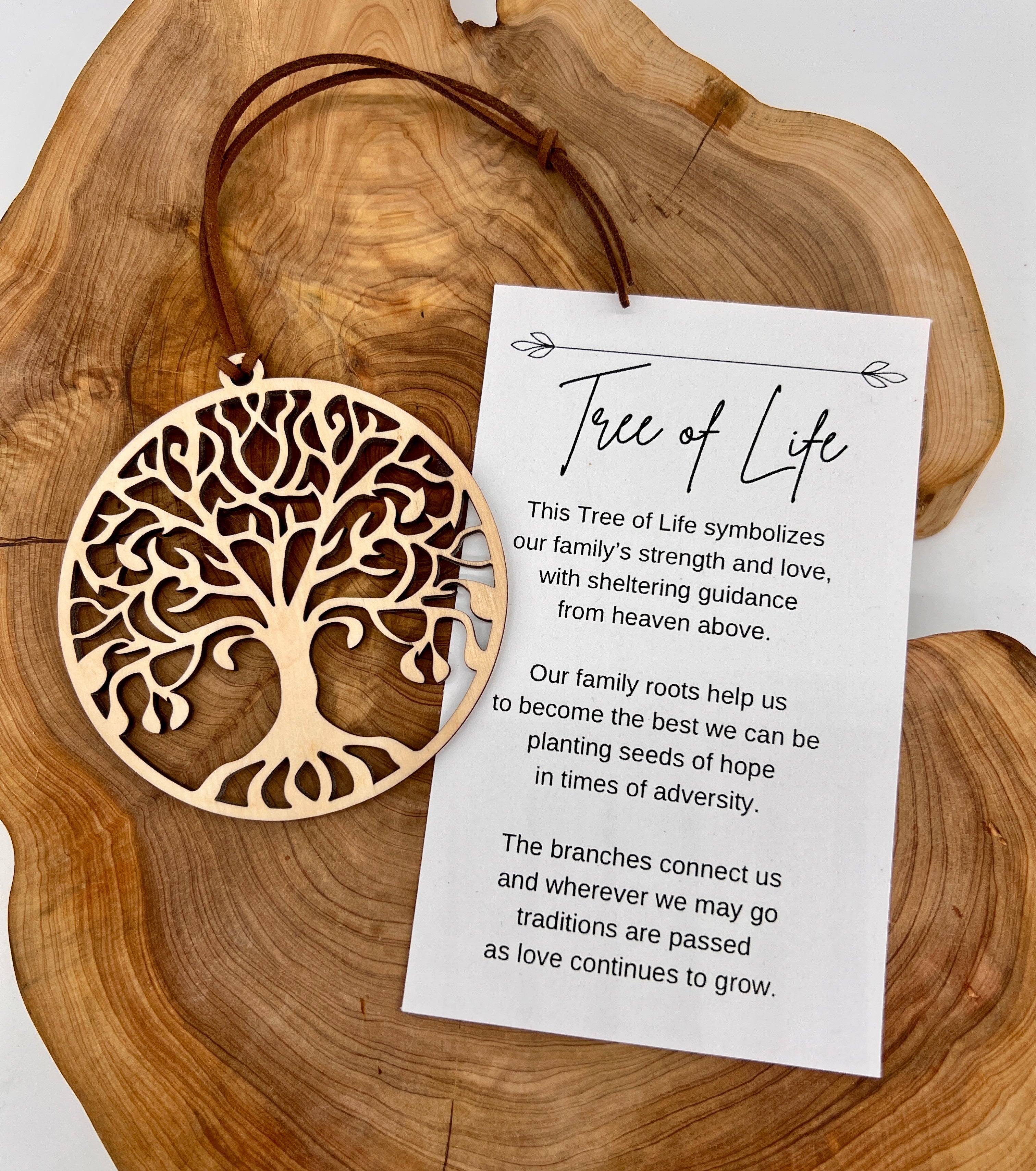 Wooden Story Card Keepsake Gift