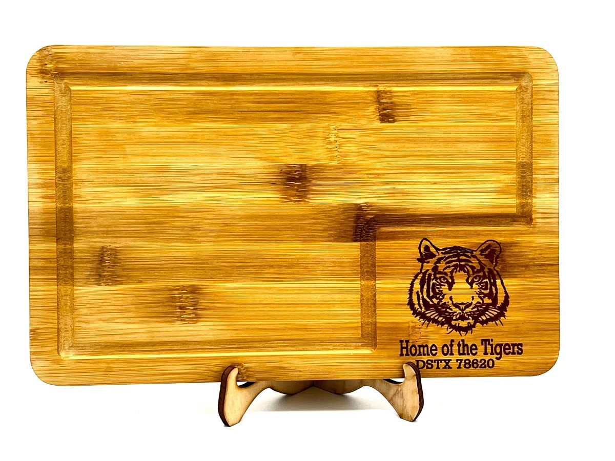 Bamboo Cutting Board - includes customized design / logo - Zeman Woodcrafts
