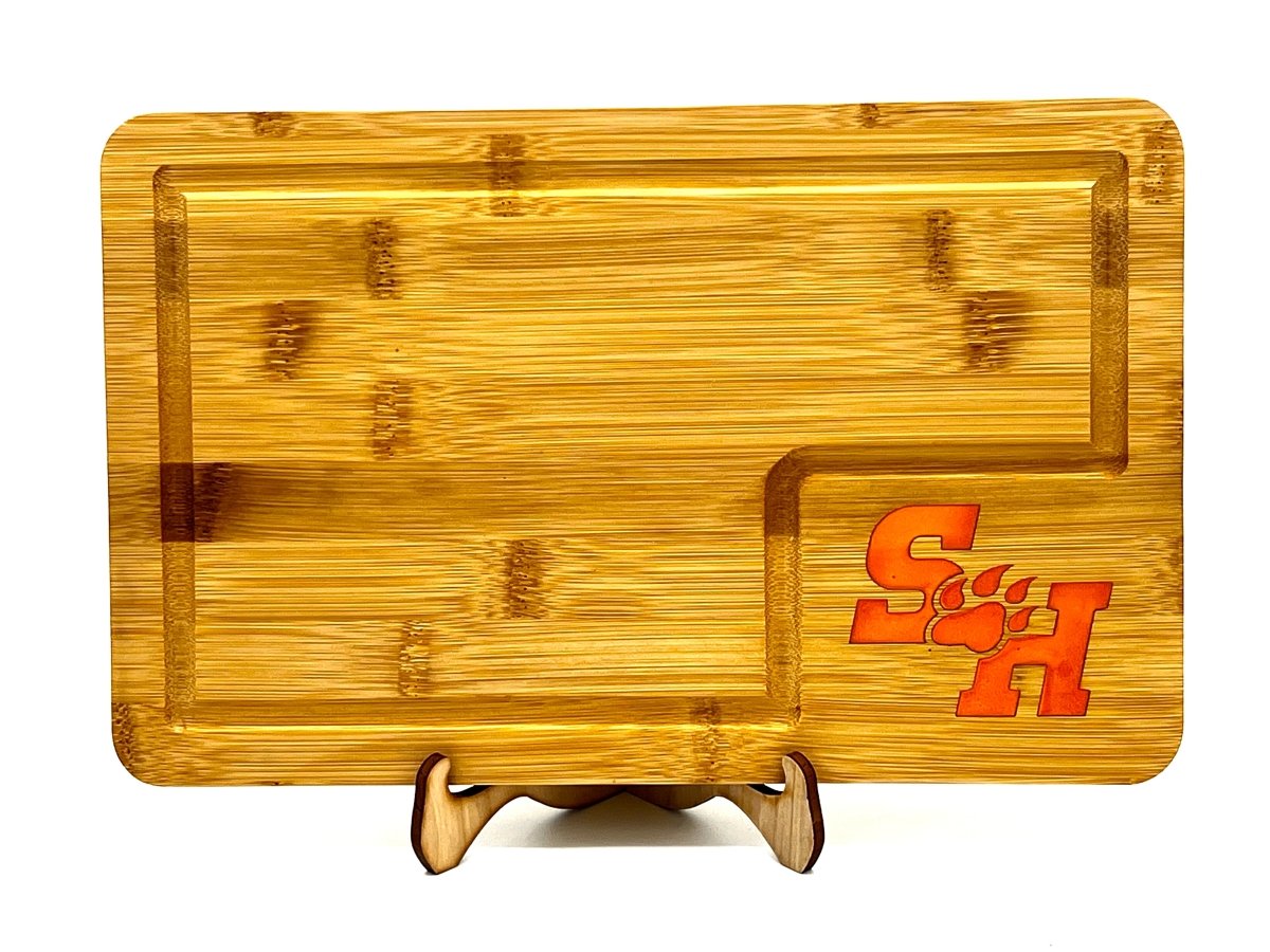 Bamboo Cutting Board - includes customized design / logo - Zeman Woodcrafts