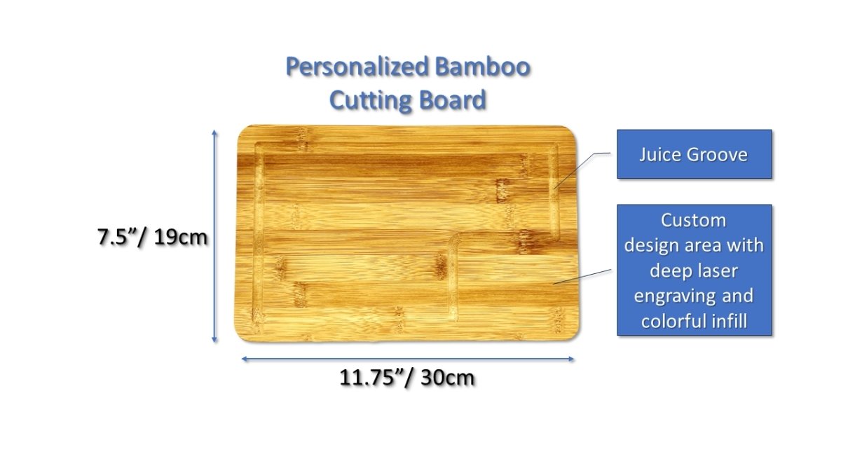 Bamboo Cutting Boards - Customizable - Zeman Woodcrafts