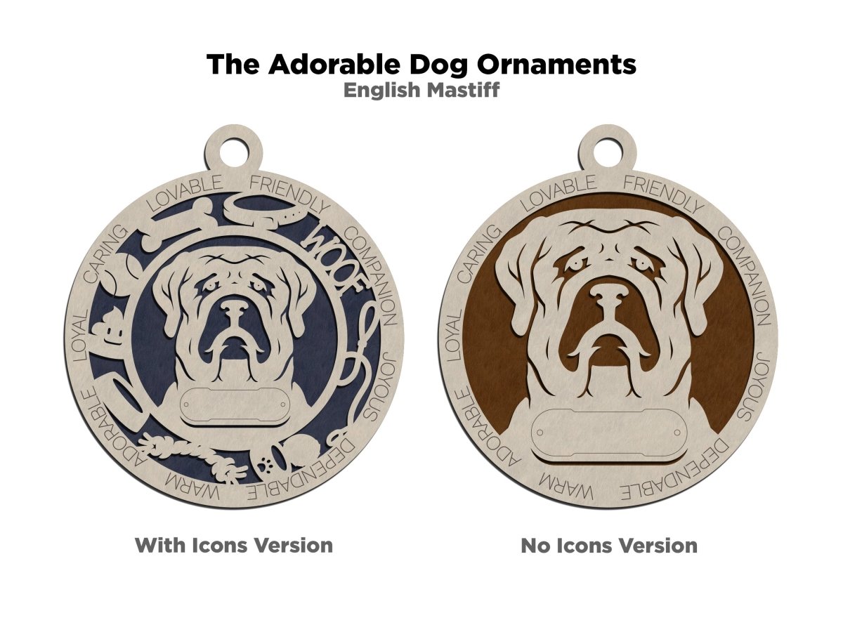 Dog Ornaments Breeds E-Z - Zeman Woodcrafts