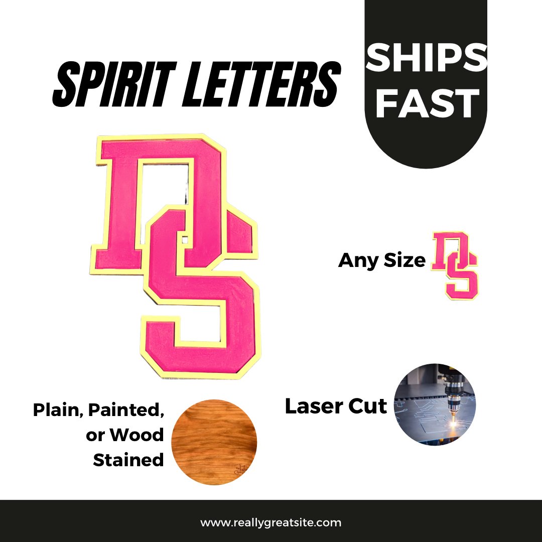 DS Wood Letters - Zeman Woodcrafts