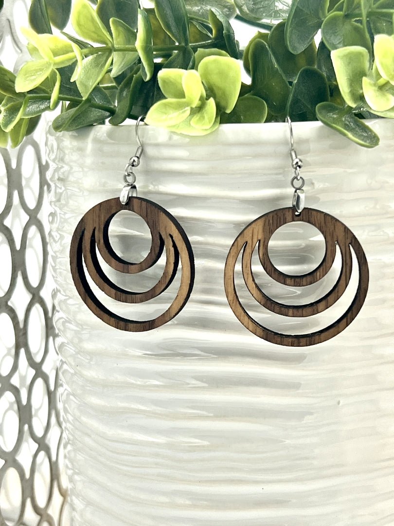 Exotic Wood Earrings by ZW Studio - Zeman Woodcrafts
