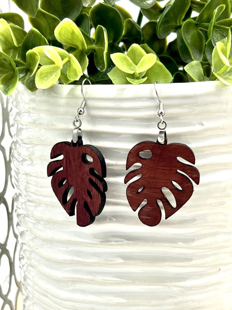 Exotic Wood Earrings by ZW Studio - Zeman Woodcrafts