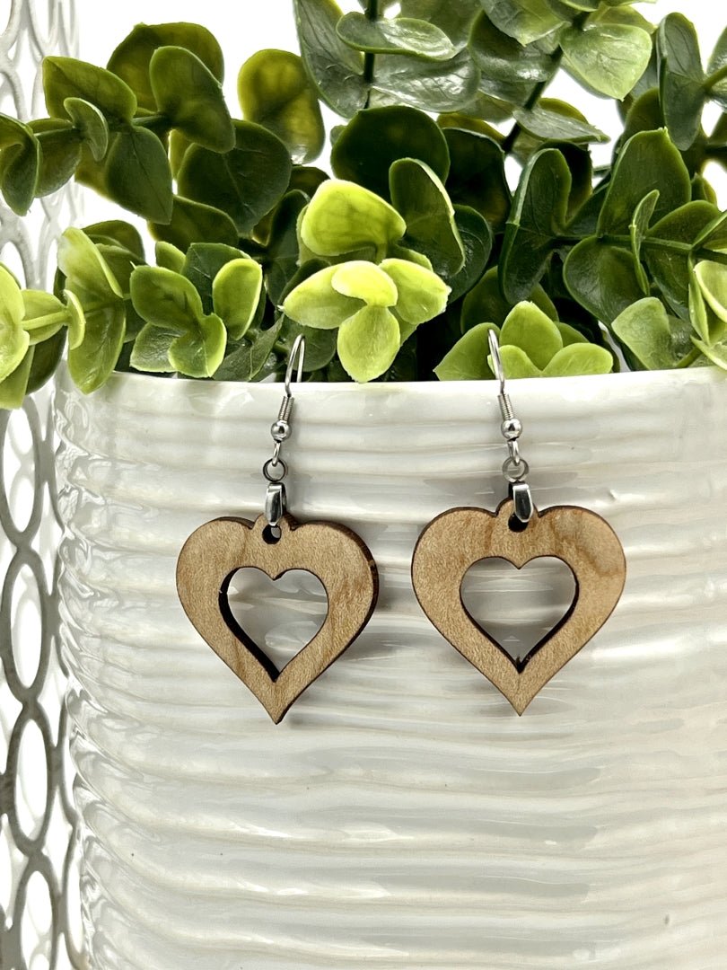 Exotic Wood Earrings by ZW Studio - Zeman Woodcrafts