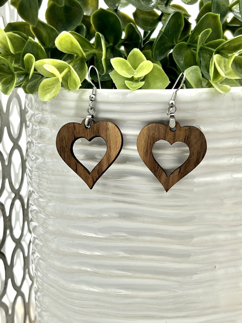 Exotic Wood Earrings by ZW Studio - Zeman Woodcrafts