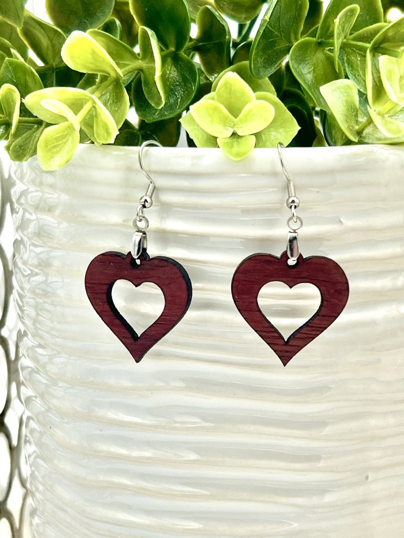 Exotic Wood Earrings by ZW Studio - Zeman Woodcrafts