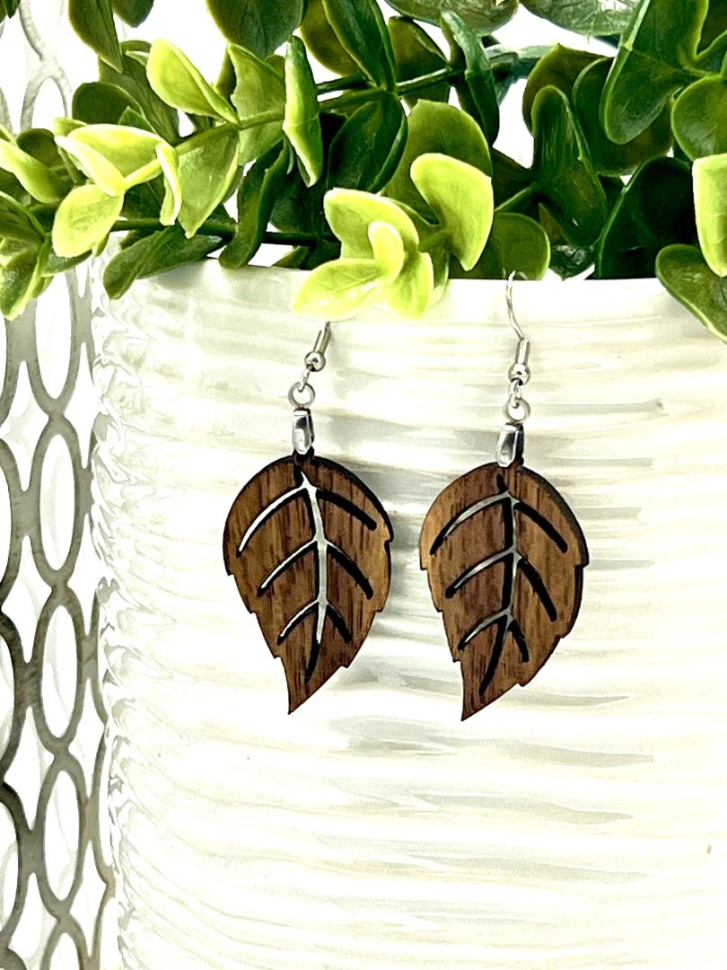 Exotic Wood Earrings by ZW Studio - Zeman Woodcrafts