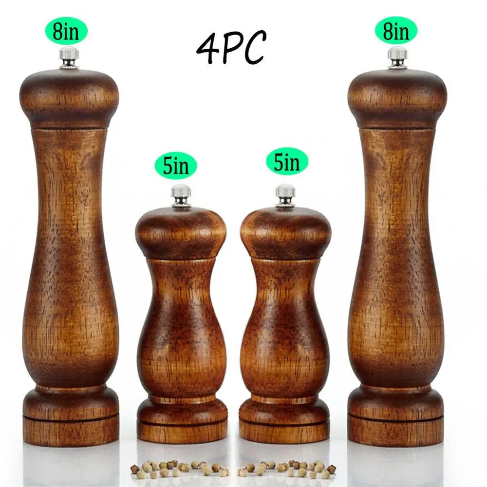 Pepper / Salt / Sprice Grinder Set - Zeman Woodcrafts