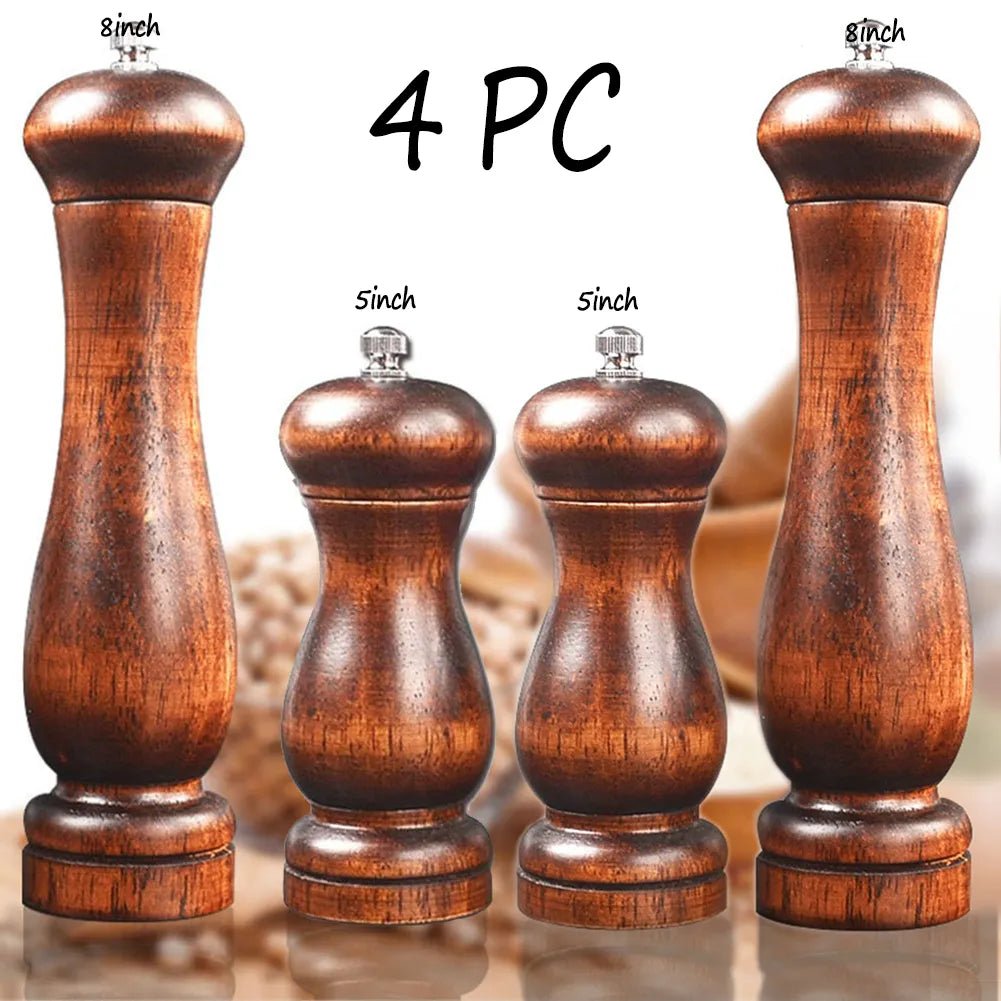 Pepper / Salt / Sprice Grinder Set - Zeman Woodcrafts