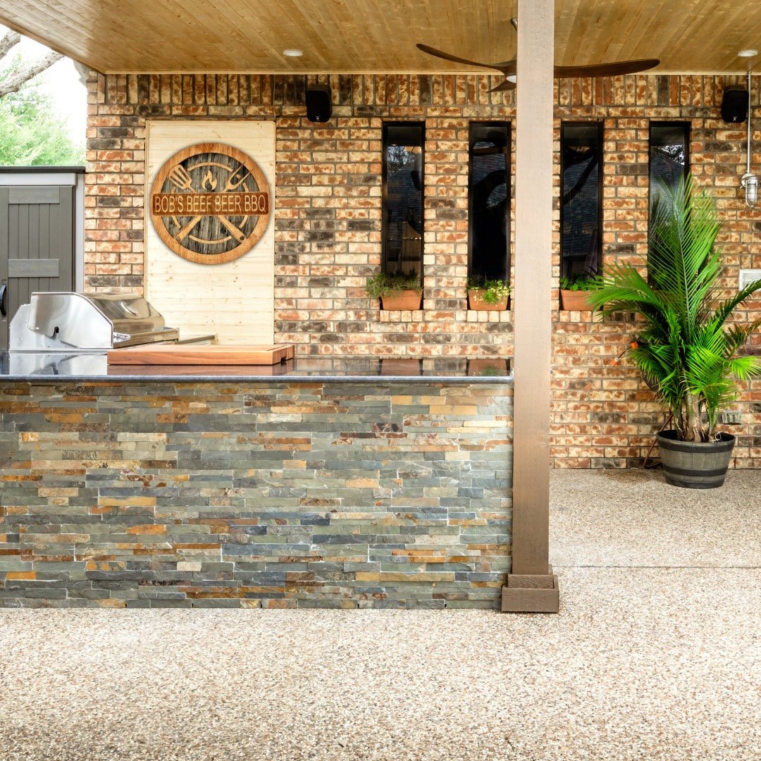 Personalized BBQ Sign - Zeman Woodcrafts