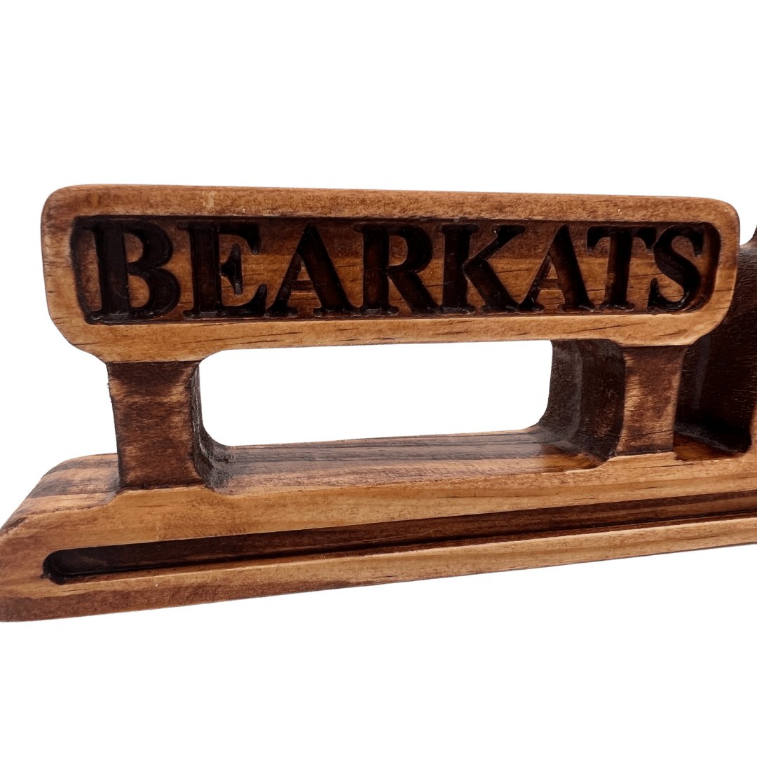 Sam Houston State University Carved Wooden Decor - Zeman Woodcrafts