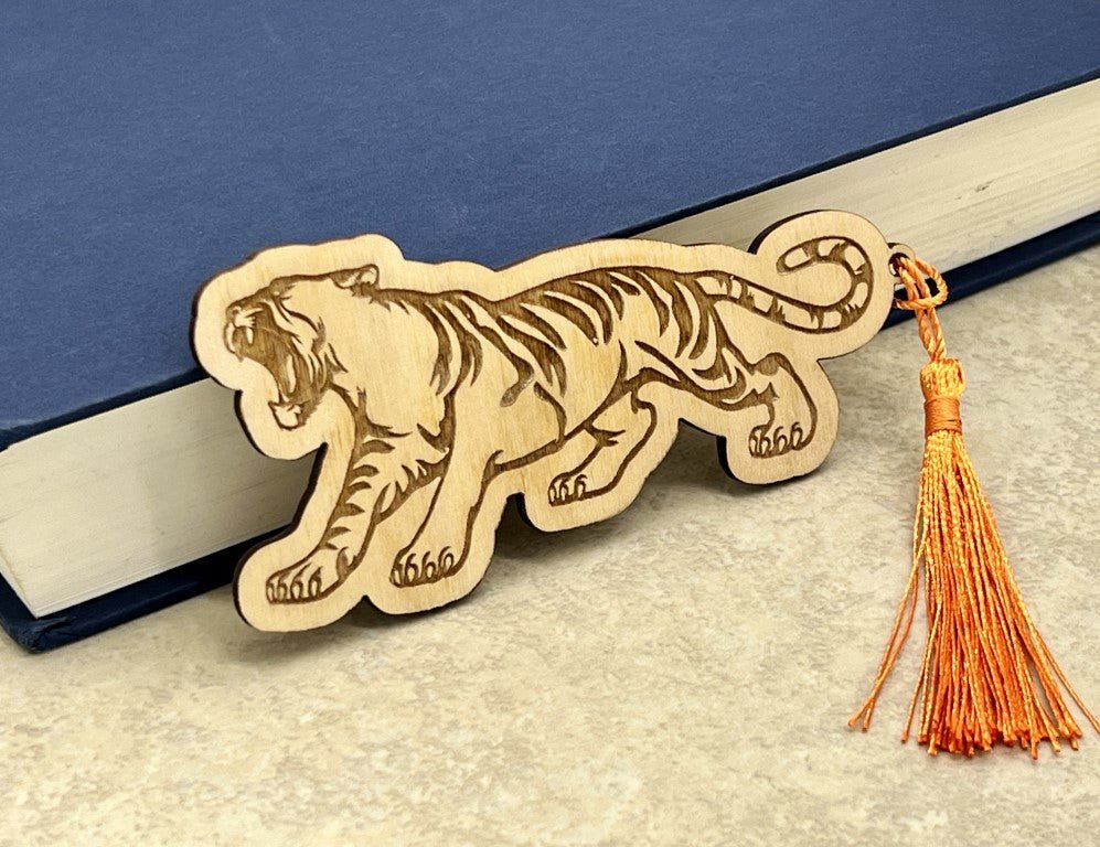 Tiger Bookmark - Zeman Woodcrafts