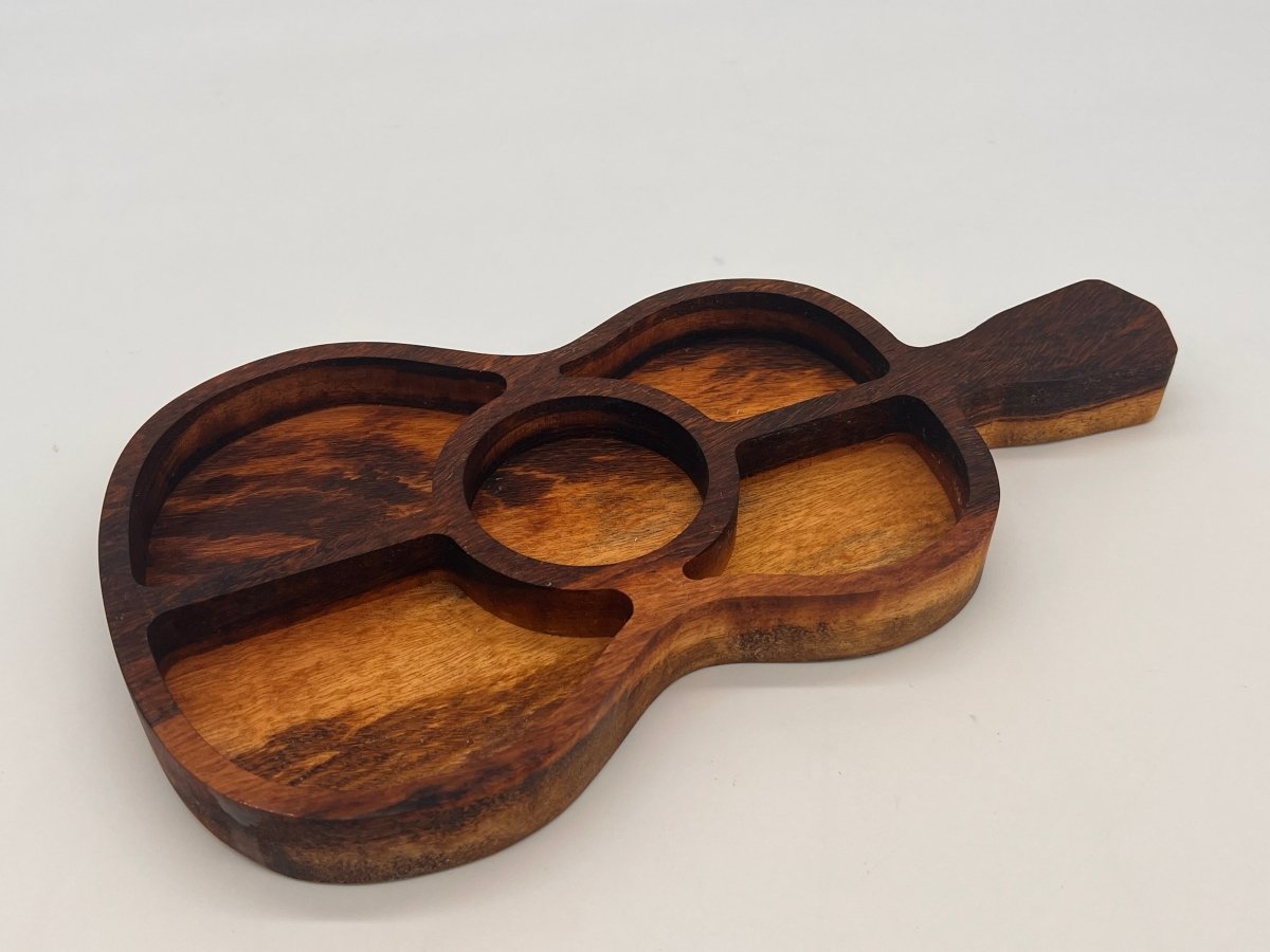 Tigerwood Guitar Tray - Zeman Woodcrafts