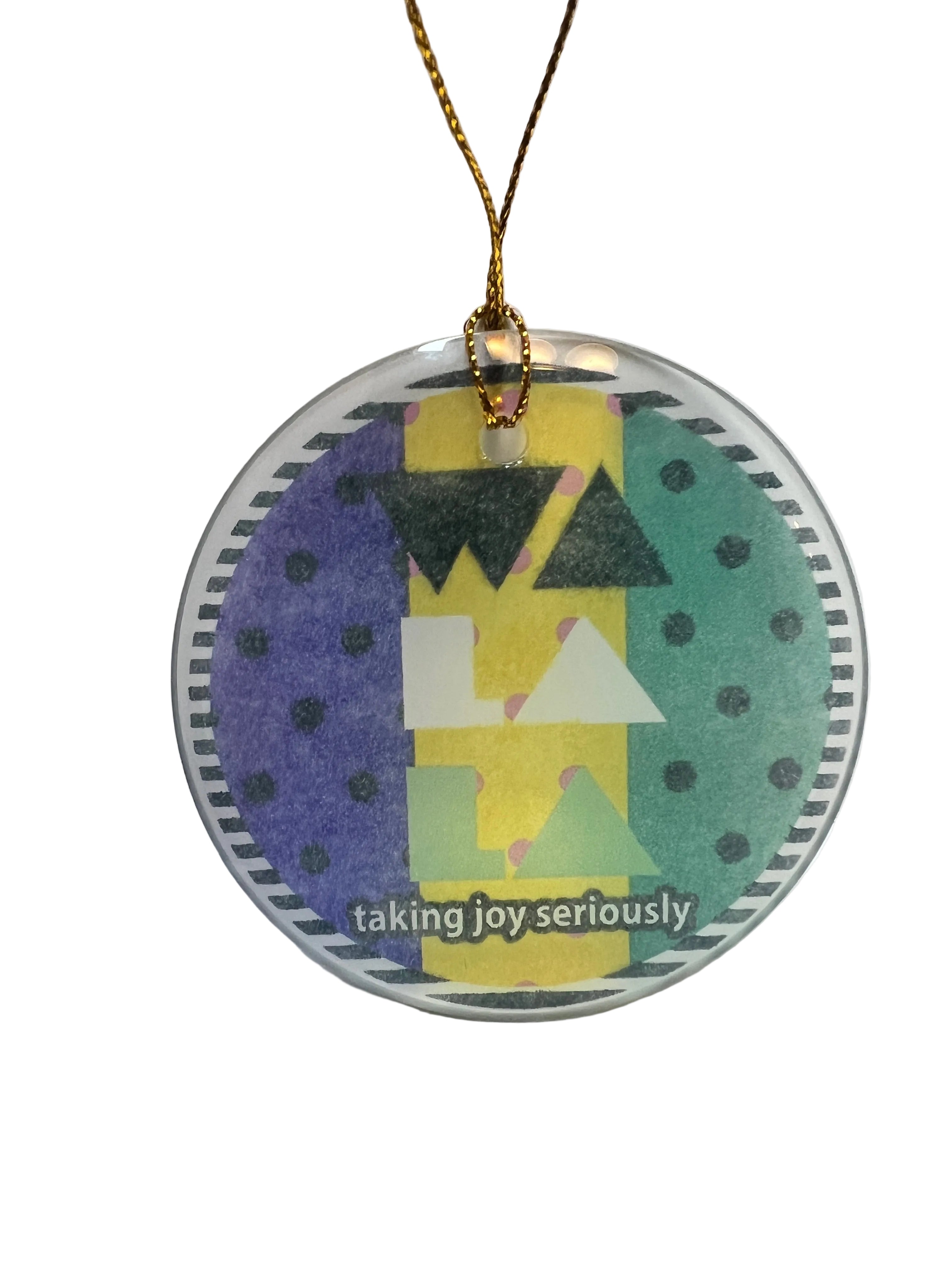 2025-2026 DSHS Show Theme WALALA glass ornament