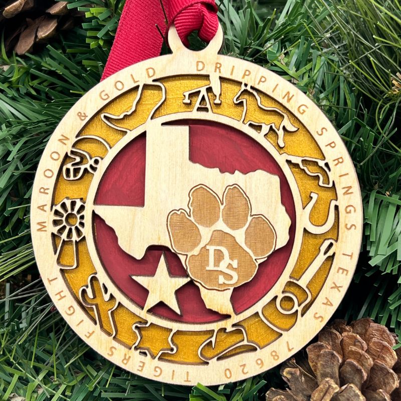 Dripping Springs Christmas Ornaments