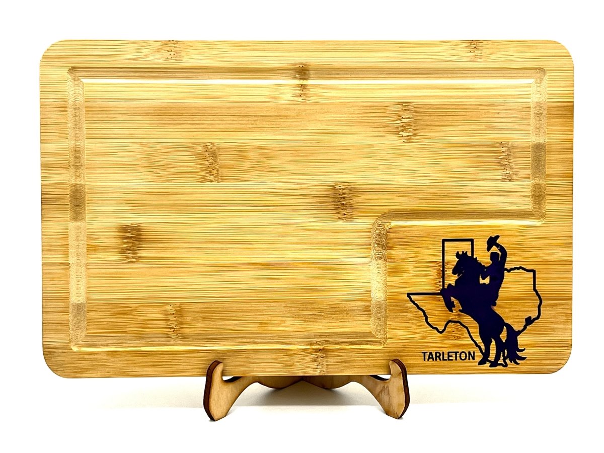 Bamboo Cutting Board - includes customized design / logo - Zeman Woodcrafts