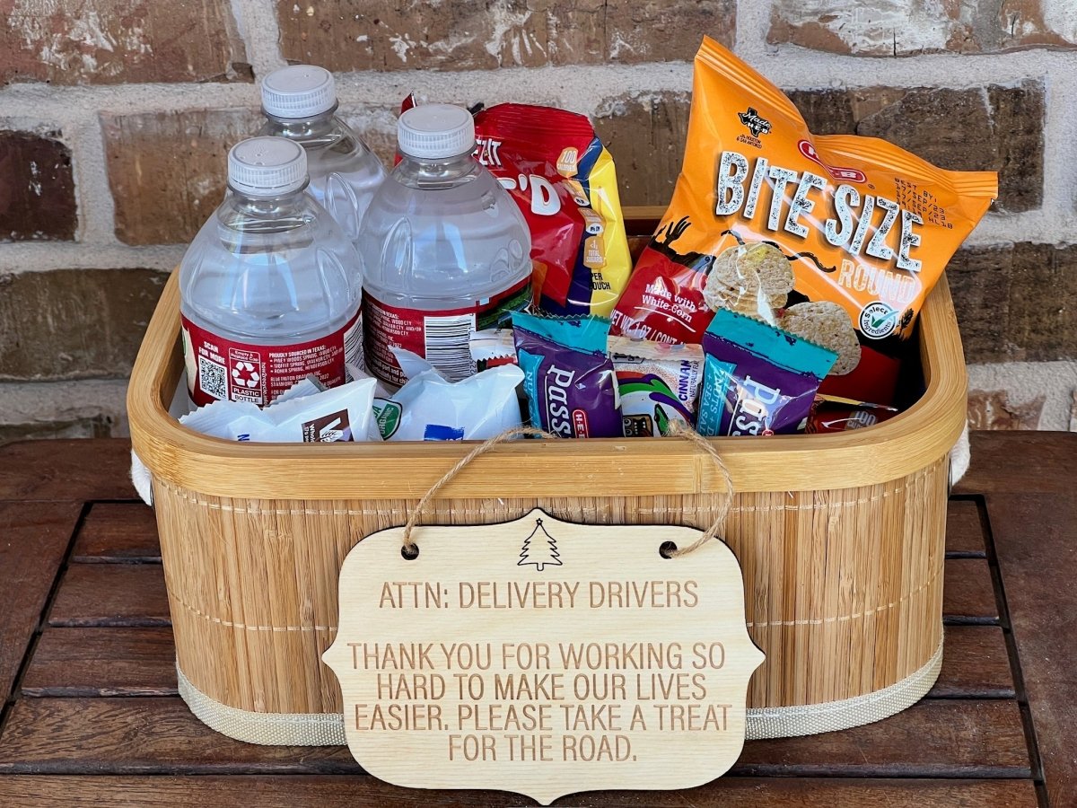 Delivery Treat Signs - Zeman Woodcrafts