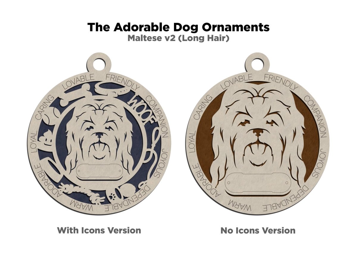 Dog Ornaments Breeds E-Z - Zeman Woodcrafts