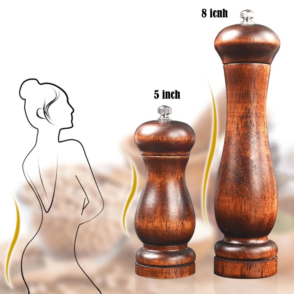 Pepper / Salt / Sprice Grinder Set - Zeman Woodcrafts