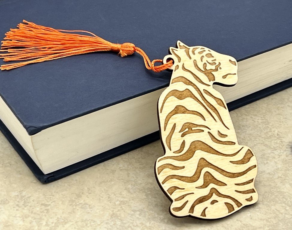 Tiger Bookmark - Zeman Woodcrafts