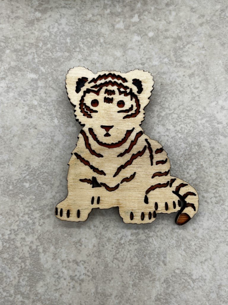 Tiger Magnets - Zeman Woodcrafts