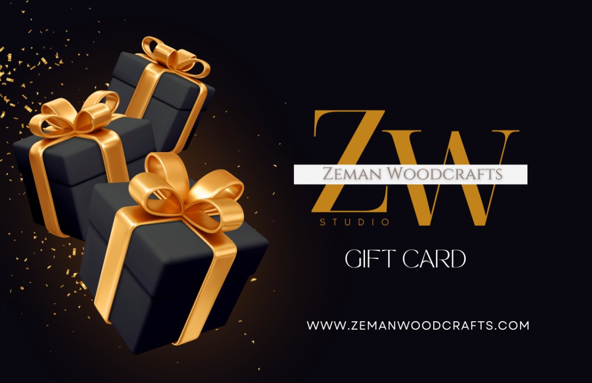 ZW Studio Gift Card - Zeman Woodcrafts